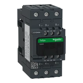 LC1D40AE7 - CONTATOR TRIPOLAR TESYS DECA EVERLINK 40A 1NA+1NF 48VCA