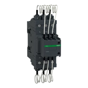 LC1DPKM7 - CONTATOR  PARA COMUTAÇÃO DE BANCOS DE CAPACITORES TRIFÁSICOS  COM BOBINA EM 220V TESYS D