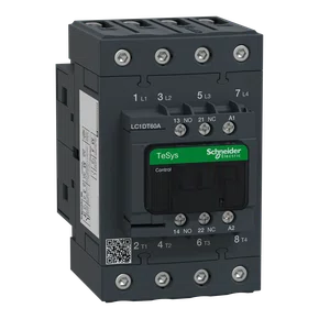 LC1DT60AM7 - CONTATOR TETRAPOLAR TESYS DECA E VERLINK 40A TETRAPOLAR NA 1NA 1NF 220 VCA