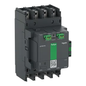 LC1G1154LSEA - CONTATOR DE ALTA POTÊNCIA TESYS GIGA 4 POLOS (4NA) AC3 <=440 V 115A VERSÃO A VANÇADA BOBINA CA CC DE 200  500 V