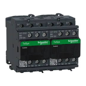 LC2D12BD - CHAVE REVERSORA TRIPOLAR 12A 1NA 1NF 24VCC