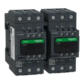 LC2D50AF7 - CHAVE REVERSORA TRIPOLAR TESYS D EVERLINK 50A 1NA 1NF 110VCA