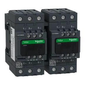 LC2D65AE7 - CHAVE REVERSORA TRIPOLAR TESYS D EVERLINK 65A 1NA 1NF 48VCA