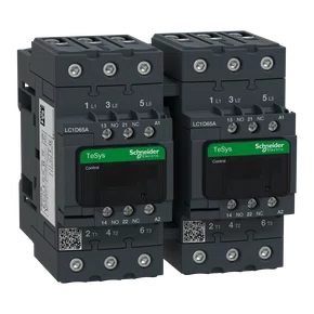 LC2D65AF7 - CHAVE REVERSORA TRIPOLAR TESYS D EVERLINK 65A 1NA 1NF 110VCA