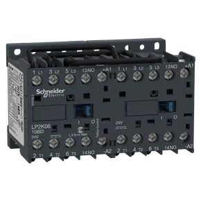 LP2K0610BD - CHAVE REVERSORA TRIPOLAR TESYS K 6A 1NA 24VCC