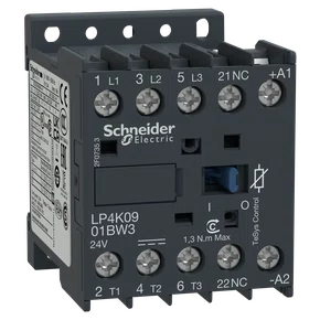 LP4K0601BW3 - CONTATOR TRIPOLAR TESYS K 6A 1NF 24 VCCBC