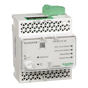 LV434002 - MODULE IFE - MODBUS TCP - ETHERNET SWITCHBOARD SERVER ENERLIN'X
