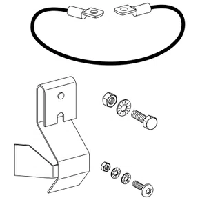 LV848559 - KMT KIT LIGACAO A TERRA MTZ2 MTZ3 EXT SCHNEIDER