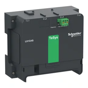 LX1G4RKUEN - MÓDULO DE CONTROLE LX1G PARA CONTATOR TESYS GIGA LC1G265 330 100…250V CA CC 4 POLOS SCHNEIDER