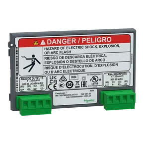METSEPM2KANLGIO22 - EASYLOGIC PM2X30 MODULE ANALOGICO 2 IO