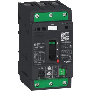 GV4PEM115B - MOTOR CIRCUIT BREAKER TESYS GV4 3P 115A ICU 25KA THERMAL MAGNETIC MULTIFUNCTION EVERLINK TERMINALS