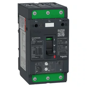 GV4PE50N - MOTOR CIRCUIT BREAKER TESYS GV4 3P 50A ICU 50KA THERMAL MAGNETIC EVERLINK TERMINALS