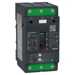 GV4PEM50N - MOTOR CIRCUIT BREAKER TESYS GV4 3P 50A ICU 50KA THERMAL MAGNETIC MULTIFUNCTION EVERLINK TERMINALS