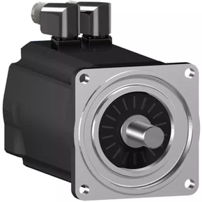 SH31001P12F2100 - SERVOMOTOR DE BAIXA INÉRCIA COM FLANGE DE 100 MM 3.3 NM/5000 RPM MULTI-VOLTA EIXO CHAVEADO COM FREIO CONECTOR ANGULAR IP 65/IP 65