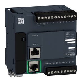 TM221CE16R - CONTROLADOR LOGICO PROGRAMAVEL M241 16IO RELE ETHERNET COMPACTO
