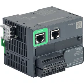 TM221ME16T - CLP 8 ENTRADAS  8 SAÍDAS DIGITAIS SAÍDAS SOURCE (PNP) MODBUS TCP ETHERNET IP (SLAVE) 24 VDC