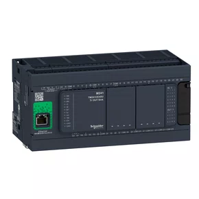 TM241CE40R - CLP  24 ENTRADAS  12 SAÍDAS RELÉ 4 SOURCE (PNP) MODBUS TCP ETHERNET IP OPC UA 110 220 VAC