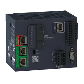 TM262M05MESS8T - CLP DE MOVIMENTO 4 EIXOS 4 ENTRADAS  4 SAÍDAS SOURCE (PNP) MODBUS TCP ETHERNET IP SERCOS III 24 VDC