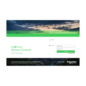 VJOCNTPACKESS - PACOTE ESSENTIAL ECOSTRUXURE SECURE CONNECT ADVISOR COM RENOVAÇÃO ANUAL SCHNEIDER