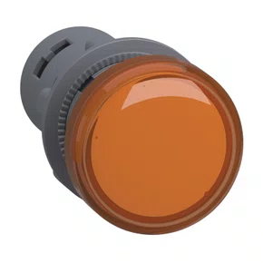 XA2EVF5LC - SINALIZADOR Ø22MM PLÁSTICO LED ÂMBAR 110VCA CC