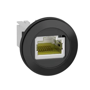 XB5PRJ45 - PORTA RJ45 PLÁSTICA PARA MONTAGEM EM FURO Ø22MM