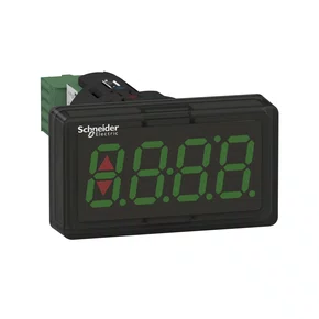 XBH1AA0G4 - DISPLAY DIGITAL Ø22MM PLÁSTICO VISOR DE 4 DÍGITOS LED VERDE 7 SEGMENTOS ENTRADA 4      20MA