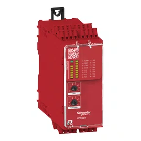 XPSUDN33AC - RELÉ DE SEGURANÇA CAT. 4 16 LEDS PL E SILCL 3 12 CANAIS DE ENTRADA 3 SAÍDAS NA 1 SAÍDA NF CONECTOR MOLA 48...230 VAC/CC