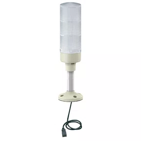 XVGU3SHAV - COLUNA LUMINOSA MONOBLOCO C SIRENE TUBO E BASE FIXACAO USB P IHM