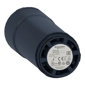 XVUC21MP - BASE TAMPA SUPERIOR Ø60MM PARA COLUNA LUMINOSA XVU PRETA PNP 100  240VCA