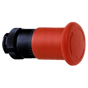 ZA2BS844 - CABEÇOTE PARA BOTÃO DE EMERGÊNCIA Ø22MM PLÁSTICO GIRAR PARA DESTRAVAR COGUMELO Ø40MM VERMELHO