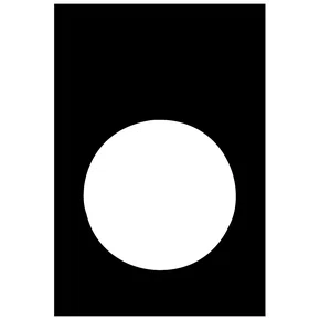 ZB2BY2101 - ETIQUETA PLÁSTICA DE SINALIZAÇÃO PARA BOTOEIRA PENDENTE 30X40MM VERMELHA PRETA