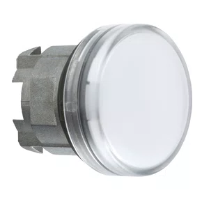 ZB4BV013 - CABEÇOTE PARA SINALIZADOR MODULAR Ø22MM METÁLICO PARA LED INTEGRAL BRANCO