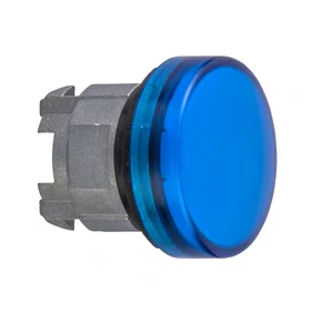 ZB4BV063 - CABEÇOTE PARA SINALIZADOR MODULAR Ø22MM METÁLICO PARA LED INTEGRAL AZUL