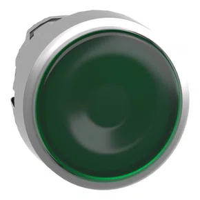 ZB4BW333 - CABEÇOTE PARA BOTÃO LUMINOSO MODULAR Ø22MM METÁLICO PARA LED INTEGRAL VERDE