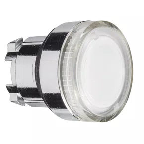 ZB4BW37 - CABEÇOTE PARA BOTÃO LUMINOSO MODULAR Ø22MM METÁLICO PARA LÂMPADA BA9S TRANSPARENTE