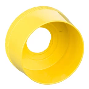 ZB4BZ1905 - CAPA DE PROTEÇÃO REDONDA PARA BOTÃO DE PARADA DE EMERGÊNCIA Ø40MM PLÁSTICO AMARELO 63.5MM
