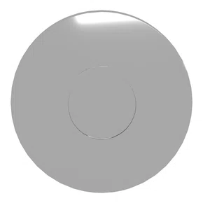 ZB4SZ3 - OBTURADOR METÁLICO REDONDO PARA FUROS DE Ø22MM