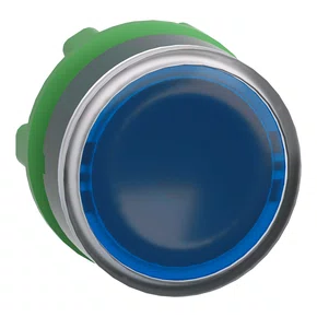 ZB5AH063 - CABEÇOTE PARA BOTÃO LUMINOSO Ø22MM PLÁSTICO FACEADO COM RETENÇÃO AZUL