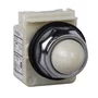 9001KP35LWW9 - SINALIZADOR Ø30MM METÁLICO LED DE ALTO BRILHO BRANCO 24VCA/CC