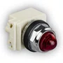 9001KP40R9 - SINALIZADOR Ø30MM METÁLICO VERMELHO PARA LÂMPADA BA9S ≤600V