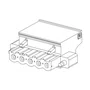BMXXTSCPS10 - KIT COM BLOCO TERMINAL PARA FONTE DO X80 TIPO PARAFUSO