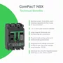 C25V3TM200 - DISJUNTOR NSX250HB1 TM200D 3P3D
