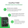 C63N4 - ESTRUTURA DISJUNTOR NSX630N TETRAPOLAR SCHNEIDER