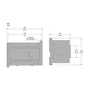 IMD-IM400VA2 - ADAPTADOR DE TENSÃO IM400 1500 2600 V A 480 V SCHNEIDER