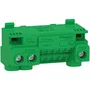 LGYT1E14 - EARTH TERMINAL BLOCK LINERGY SCREW AND SCREWLESS TERMINALS 14 HOLES 3X25 MM² + 11X4 MM² WITH JUMPER
