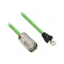 VW3E2094R100 - CABO DE ENCODER LEXIUM 52/62 CONECTORES RJ45 M23 10 METROS