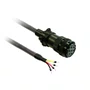 VW3M5A21R03 - CABO DE CONTROLE PARA FREIO DE MOTOR BCH16 2 VIAS 0.5MM 5M NÃO BLINDADO