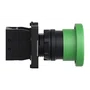 XA2EC31 - BOTÃO Ø22MM PLÁSTICO RETORNO POR MOLA COGUMELO Ø40 VERDE NA