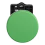 XA2EC31 - BOTÃO Ø22MM PLÁSTICO RETORNO POR MOLA COGUMELO Ø40 VERDE NA