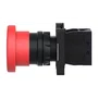 XA2EC42 - BOTÃO Ø22MM PLÁSTICO RETORNO POR MOLA COGUMELO Ø40 VERMELHO NF